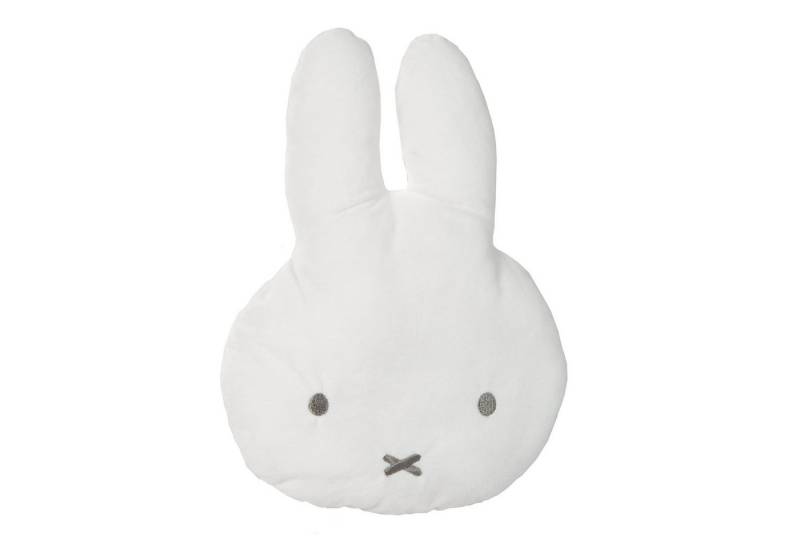 roba® Dekokissen miffy®, für Baby-/ Kinderzimmer, Kuschelkissen aus Coral-Fleece von roba®