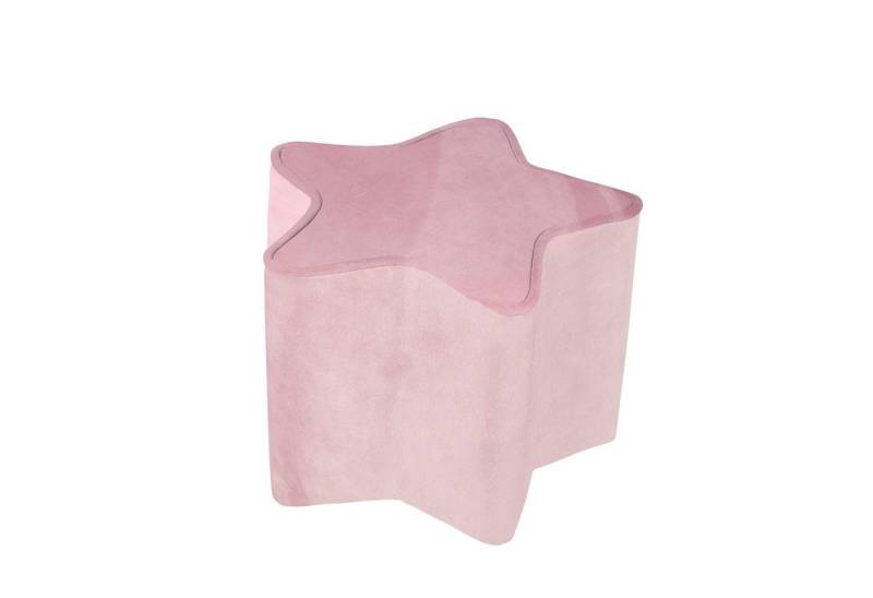 roba® Kinderhocker Lil Sofa, bequemer Hocker mit Samtstoff von roba®