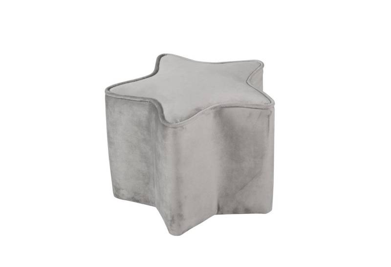 roba® Kinderhocker Lil Sofa, bequemer Hocker mit Samtstoff von roba®