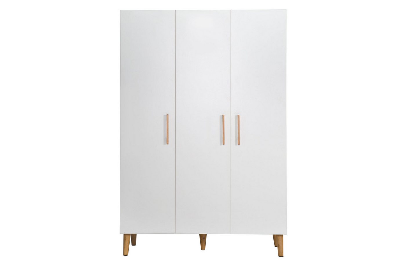 roba® Kinderkleiderschrank Kleiderschrank roba MICK BHT 134x198.50x52 cm weiß Drehtürenschrank von roba®