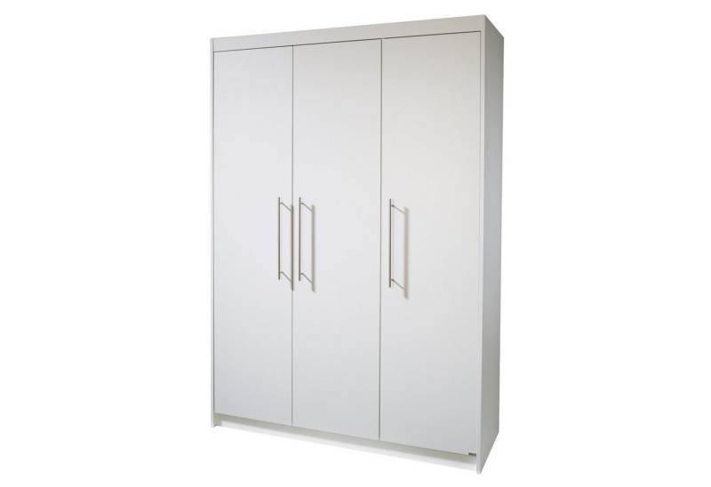 roba® Kinderkleiderschrank Maren 3-türig Drehtürenschrank, mit hochwertigen Relinggriffen aus Metall von roba®