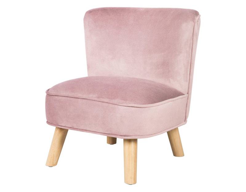roba® Kindersessel Roba Kindersessel Polsterstuhl Kindersitz Lesesessel Lil Sofa Samtstof von roba®