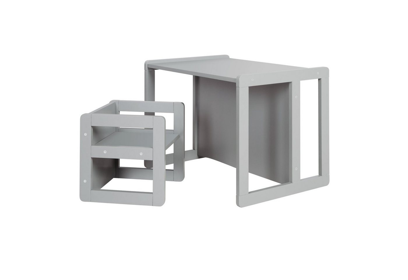 roba® Kindersitzgruppe 3in1 Wendehocker, zum Tisch umwandelbarer Kinderbank von roba®