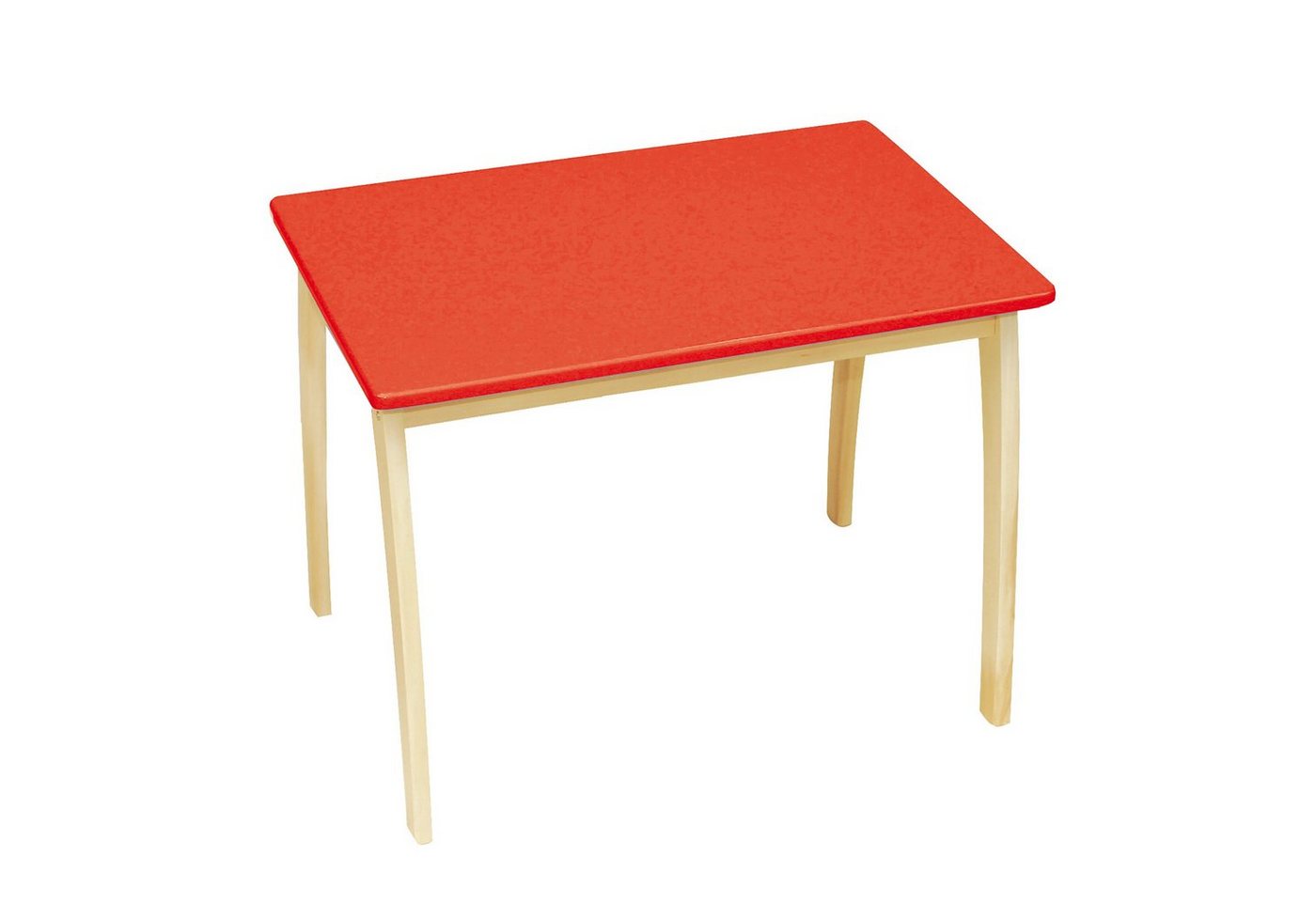 roba® Kindertisch in verschiedenen Farben, aus Massivholz gefertigt, Tischplatte lackiert von roba®