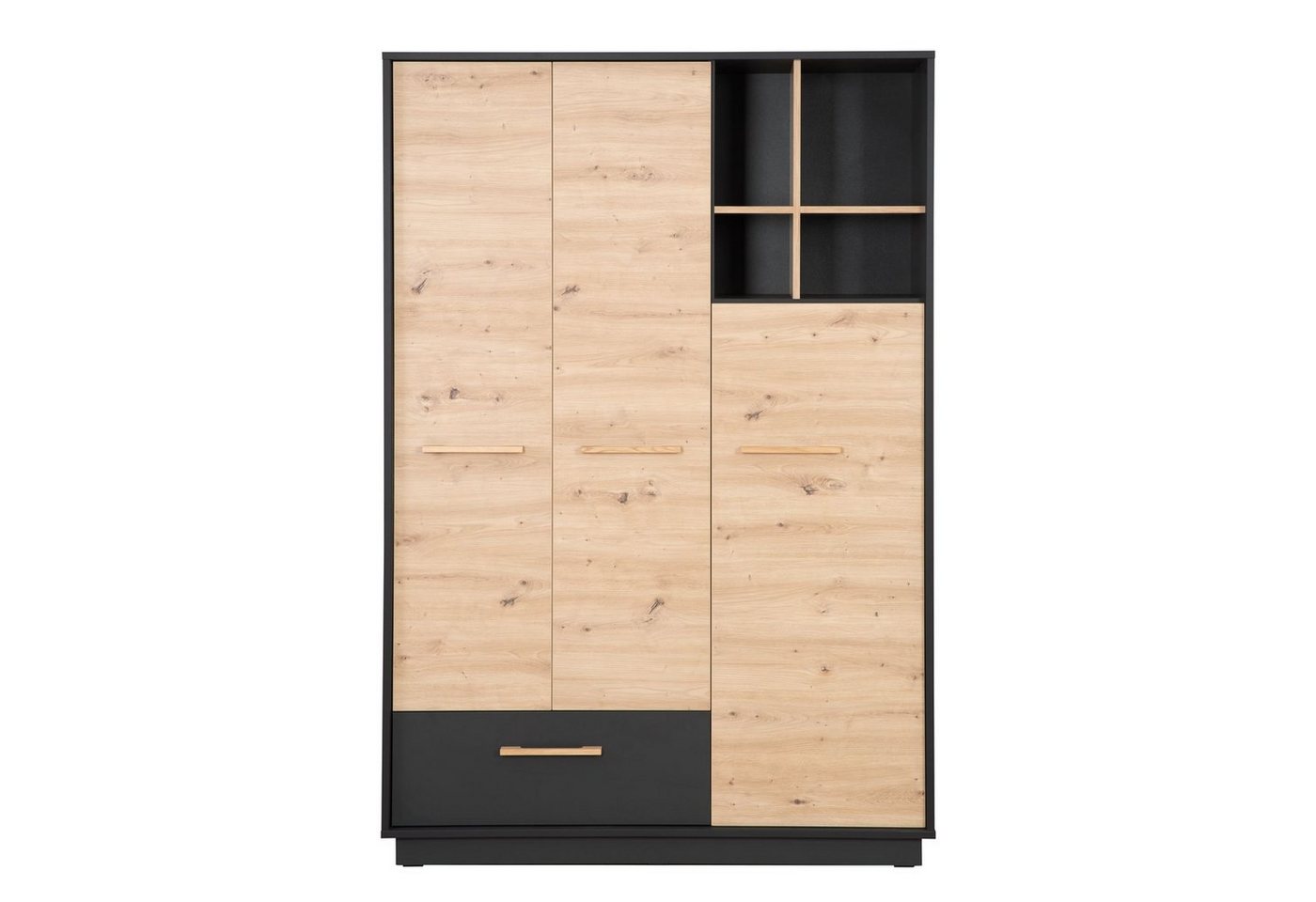 roba® Kinderkleiderschrank Kleiderschrank ROBA LENN (BHT 131.50x195x54 cm) BHT 131.50x195x54 cm von roba®