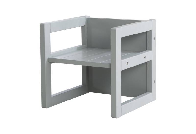 roba® Sitzhocker Wendehocker mit 3 Sitzhöhen - Kinderhocker - Sitz Kind, Hocker durch Drehen in 3 Sitzhöhen verstellen von roba®