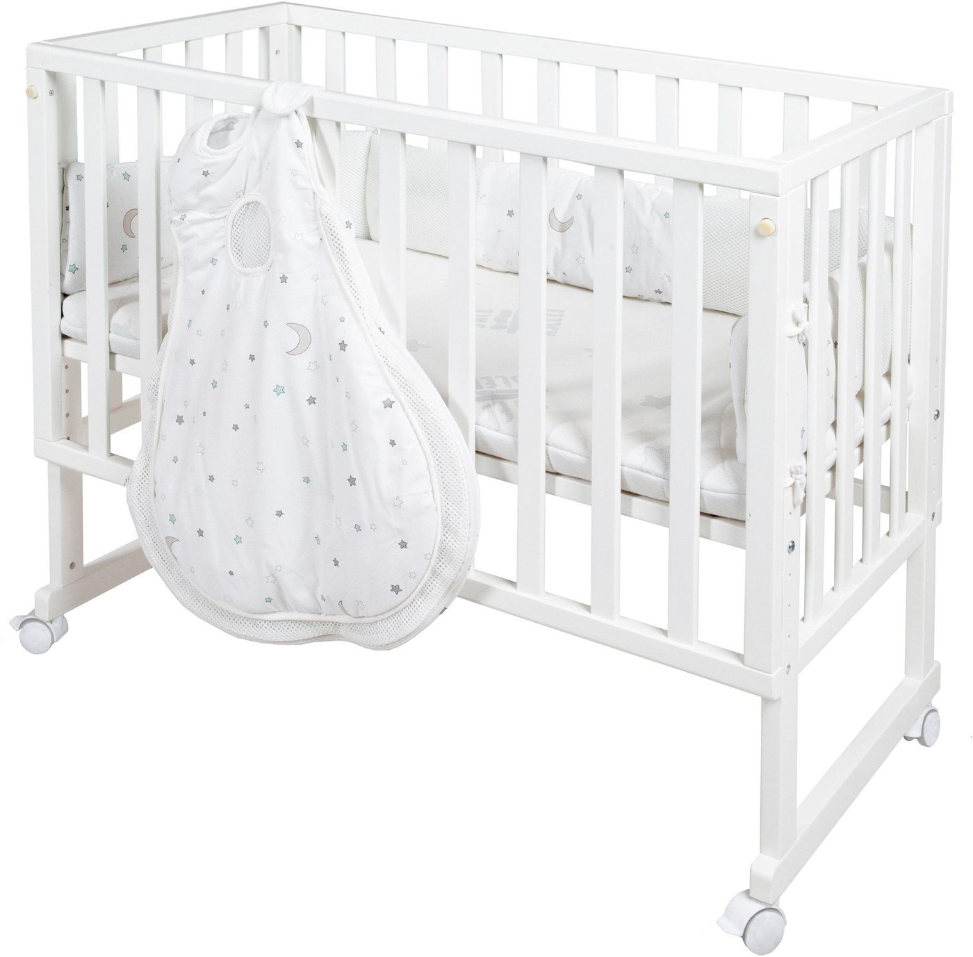 roba® Stubenbett safe asleep® 3-in-1 Sternenzauber, 4-tlg. von roba®