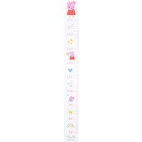 Roba Messlatte »Peppa Pig« 70 bis 150 cm - 10,5x107x2,5cm - weiß - Holz / Kunststoff von roba