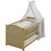 roba Komplettbett, (BxL): 79,2 cm x 152 cm, Holz, natur - braun von roba