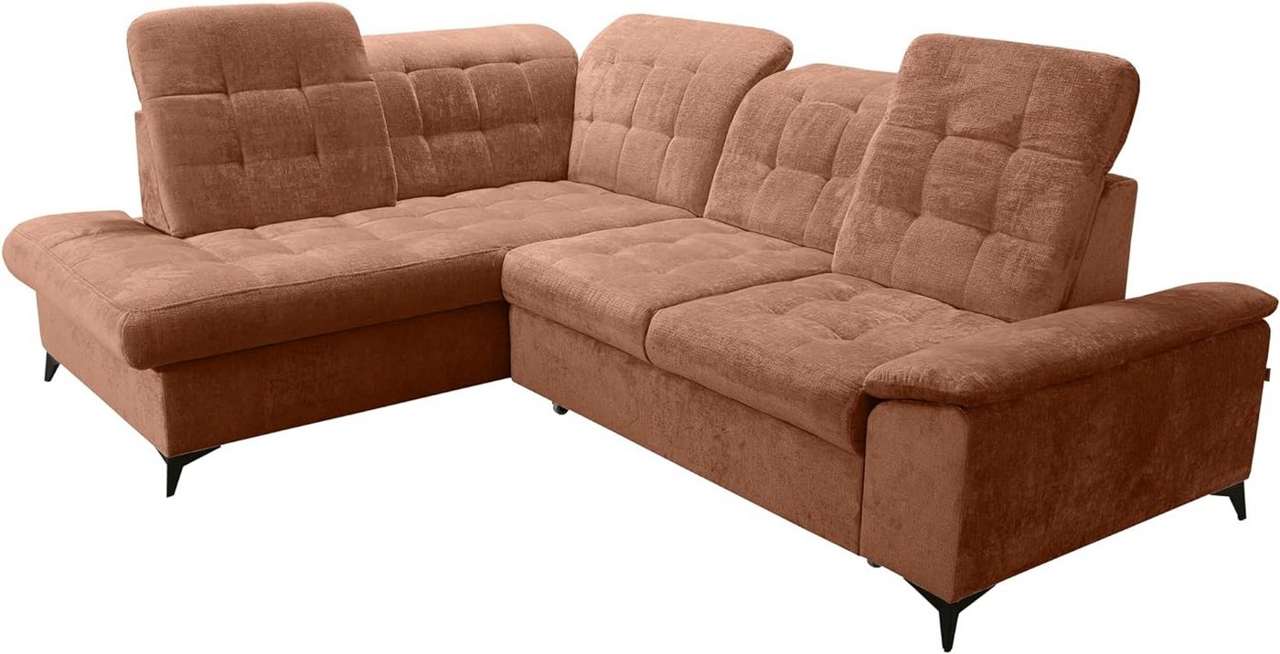 robin Ecksofa L-Form Ecksofa mit Schlaffunktion & Bettkasten - Luxuriös NEO von robin