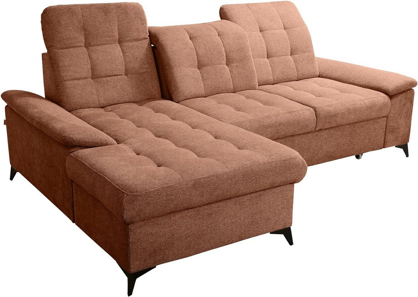 robin Ecksofa L-Form Sofa mit Schlaffunktion & Bettkasten Neo Mini Verstellbar von robin