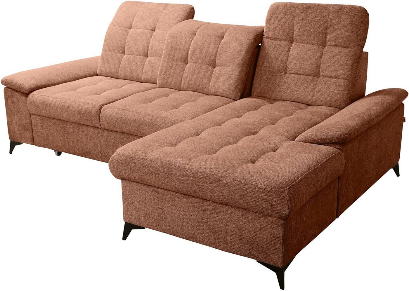 robin Ecksofa L-Form Sofa mit Schlaffunktion & Bettkasten Neo Mini Verstellbar von robin