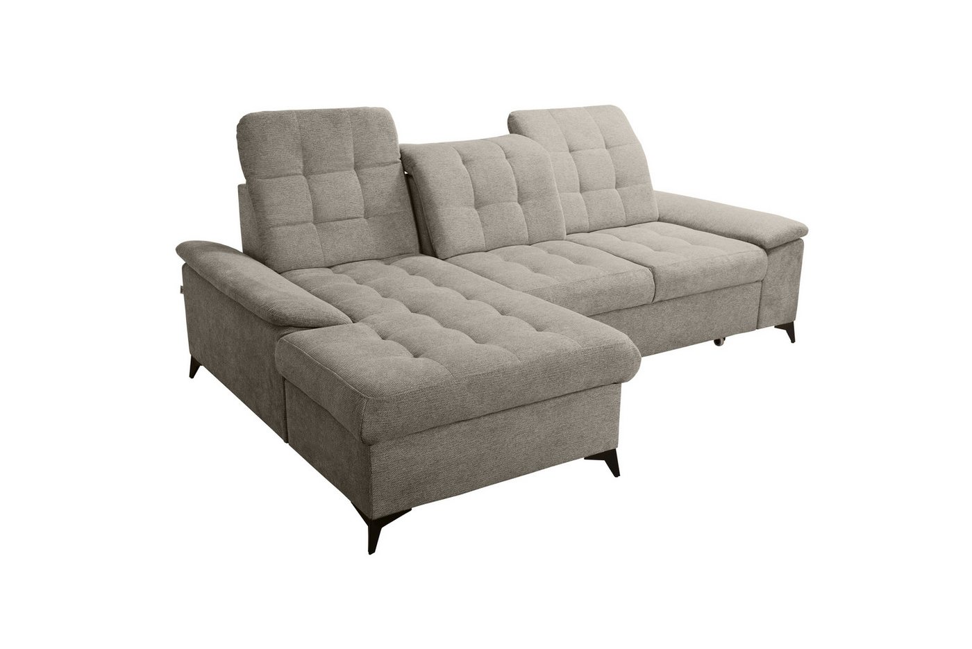 robin Ecksofa L-Form Sofa mit Schlaffunktion & Bettkasten Neo Mini Verstellbar von robin