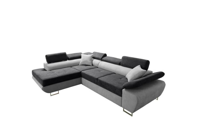 robin Ecksofa Premium Wenus Sofa Schlaffunktion Bettkasten Verstellbare Kopfstützen von robin