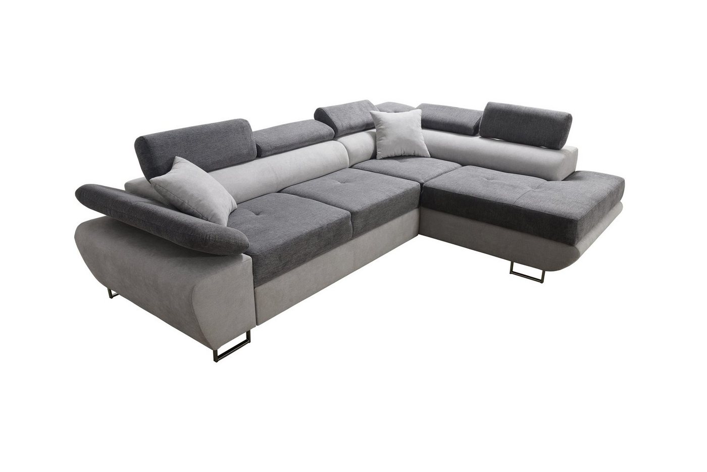 robin Ecksofa Premium Wenus Sofa Schlaffunktion Bettkasten Verstellbare Kopfstützen von robin