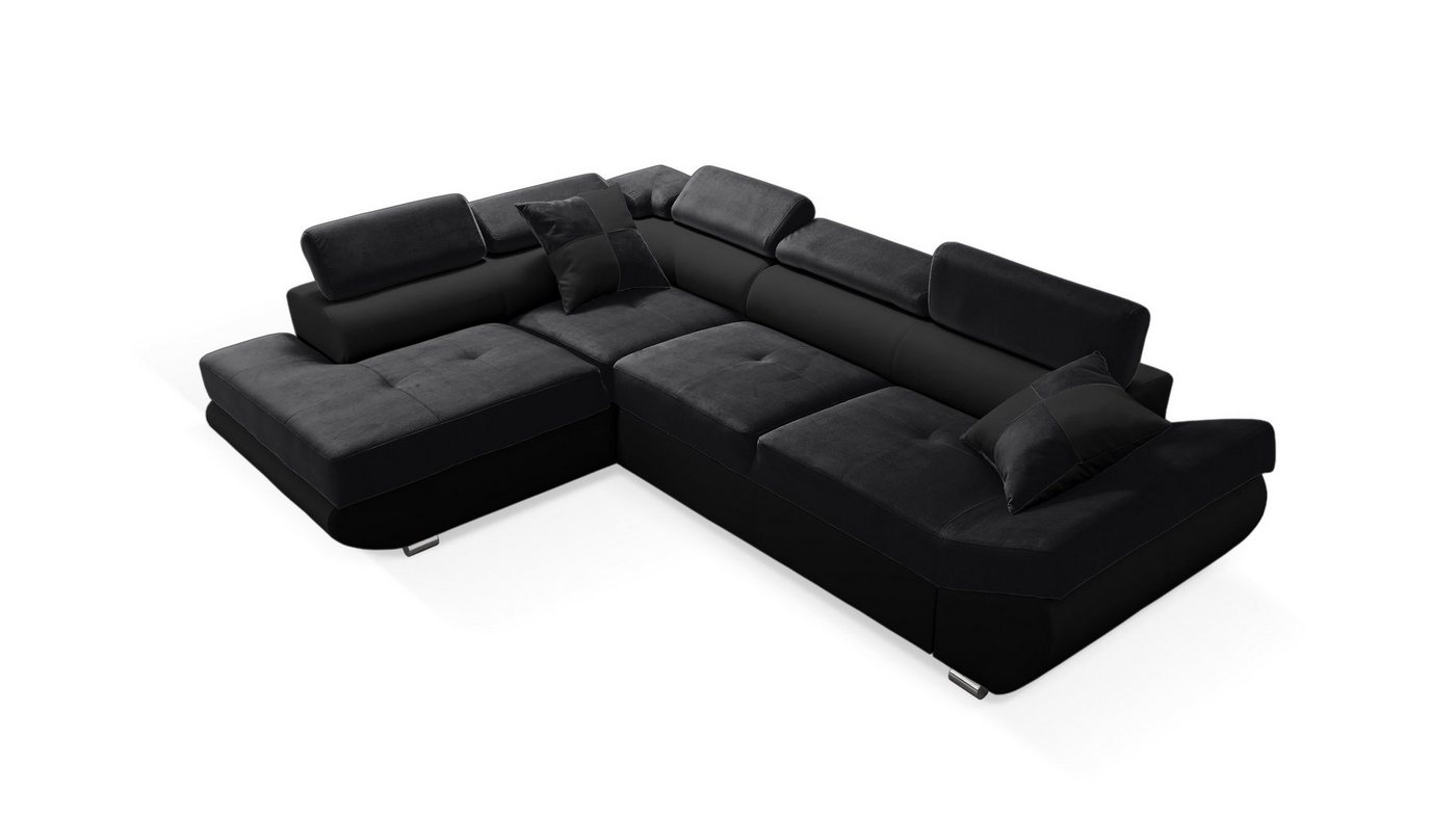 robin Ecksofa Saturn Sofa L-Form mit Schlaffunktion inkl. 2 Kissen von robin