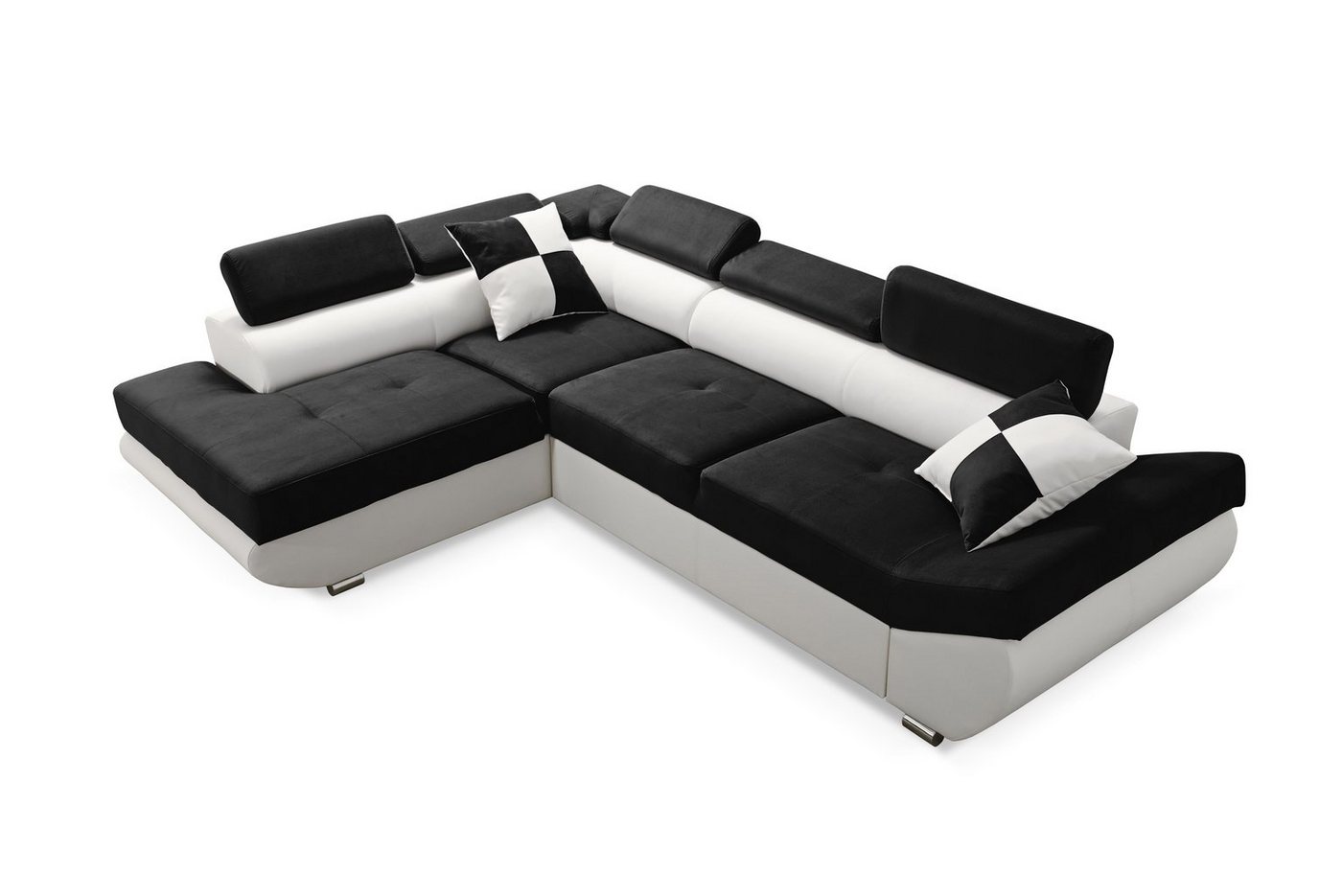 robin Ecksofa Saturn Sofa L-Form mit Schlaffunktion inkl. 2 Kissen von robin