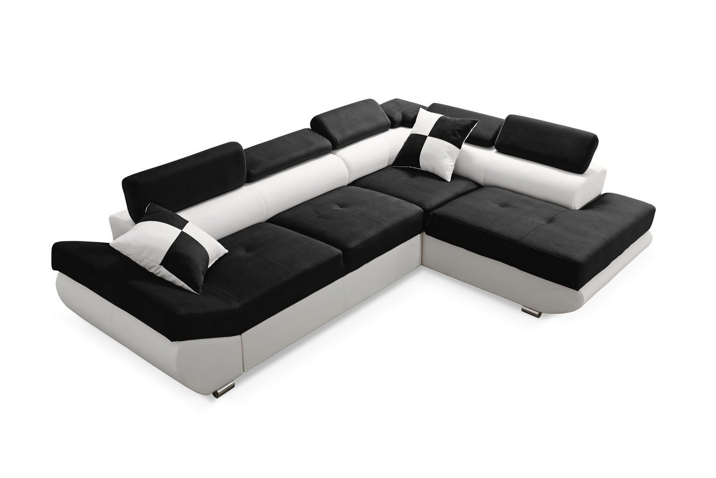 robin Ecksofa Saturn Sofa L-Form mit Schlaffunktion inkl. 2 Kissen von robin