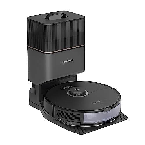 Roborock S8+ Saug- & Wischroboter mit Absaugstation (Saugleistung 6000Pa, 180min Akkulaufzeit, 350ml Staub- / 300ml Wassertank, DuoRoller, Schall-/Auto-Lifting-Wischsystem, App-/Sprachsteuerung) von roborock