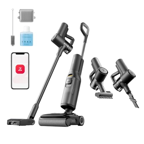 roborock F25 ACE Combo 5-in-1 kabelloser Staubsauger, 20.000 Pa Absaugleistung, für nasse und trockene Verschmutzungen, mit Selbstreinigung und -trocknung. von roborock