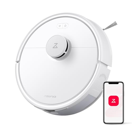 roborock Q7 L5 Saugroboter, Dual Anti-Tangle System, 8.000 Pa HyperForce Saugkraft, Präzise Navigation, 3D Mapping, Smart No-Go Zone, Einstiegsleistung, Perfekt für Haustierbesitzer (Weiß) von roborock