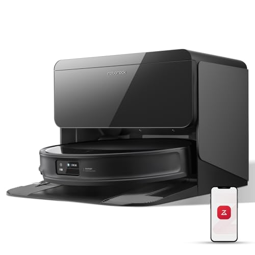 roborock Saros 10R Saugroboter mit Wasseranschluss, 7,98cm Ultra-Slim Design, StarSight System 2.0, Zero-Tangle System, AdaptiLift Chassis, FlexiArm Riser Technologie, 10-in-1 Dock von roborock