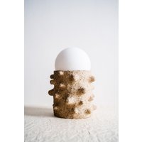 Handgefertigtes Gemütliches Design Keramik Lampe | Schlafzimmer & Wohnzimmer Beleuchtung Beiges Steinzeug Handgefertigtes Gemütliches Design Keramik Lampe | Schlafzimmer & Wohnzimmer Beleuchtung Beiges Steinzeug von roccaceramics