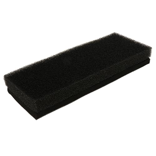 rockible 2er-Pack Filterschwamm für Aquarien, schwarz, 32 x 12 x 2 cm von rockible