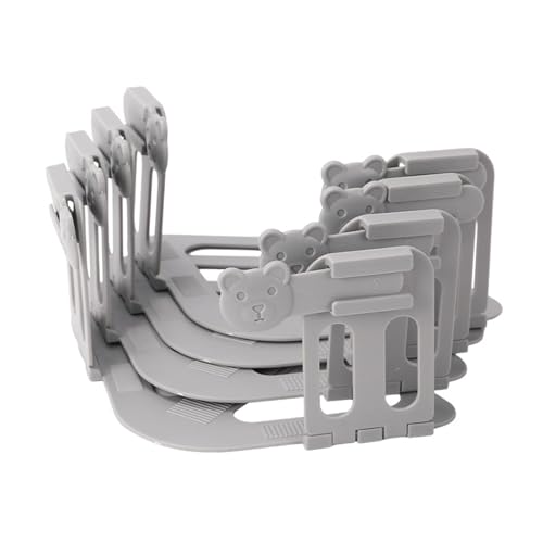 rockible 4 Stück Bettlakenhalter-Clips Bettlakenverschlüsse für Eckbetten Bettlakenclips, Grau rockible 4 Stück Bettlakenhalter-Clips Bettlakenverschlüsse für Eckbetten Bettlakenclips, Grau von rockible