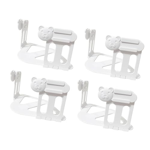 rockible 4 Stück Bettlakenhalter-Clips Bettlakenverschlüsse für Eckbetten Bettlakenclips, Weiß rockible 4 Stück Bettlakenhalter-Clips Bettlakenverschlüsse für Eckbetten Bettlakenclips, Weiß von rockible
