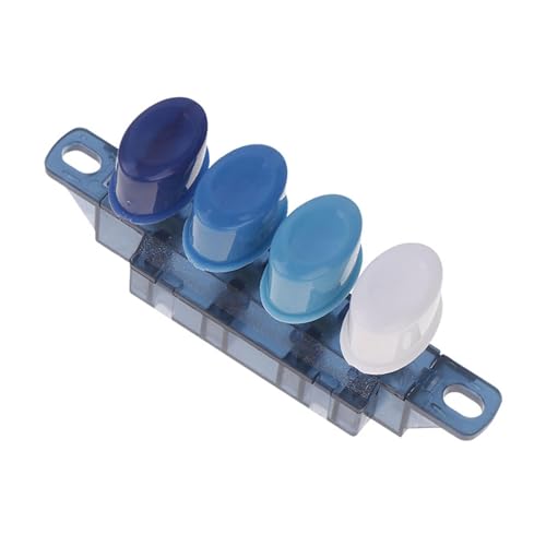 rockible 4-Tasten-Druckknopfschalter für Lüfter mit 3 Geschwindigkeiten, Ersatz für 3 Windeinstellungen, universell für die meisten Standventilatoren, leicht, rockible 4-Tasten-Druckknopfschalter für Lüfter mit 3 Geschwindigkeiten, Ersatz für 3 Windeinstellungen, universell für die meisten Standventilatoren, leicht, von rockible