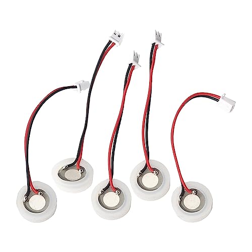 rockible 5 Stück 16 Mm Ersatz Zerstäubungsplatte, Zerstäubungswandler, Keramikscheiben, Keramik Luftbefeuchterscheiben für Die Reparatur von DIY Mikrozerstäube von rockible