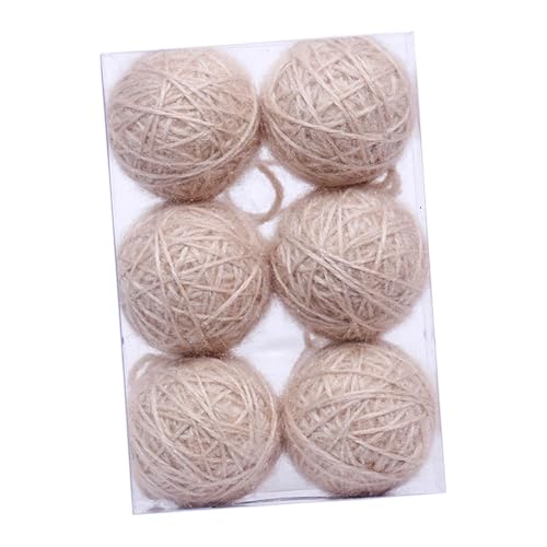 rockible 6X Weihnachten Ball Ornamente Weihnachten Decor Baubles Baum Hängen Dekorationen für Party, Sekt rockible 6X Weihnachten Ball Ornamente Weihnachten Decor Baubles Baum Hängen Dekorationen für Party, Sekt von rockible