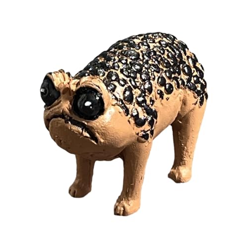 rockible Afrikanische Regenfrosch Statue, Kunstharz Figur, Tischdekoration, Dekoration, Kunstwerk, Tierskulptur, Tischdekoration für Schrank rockible Afrikanische Regenfrosch Statue, Kunstharz Figur, Tischdekoration, Dekoration, Kunstwerk, Tierskulptur, Tischdekoration für Schrank von rockible