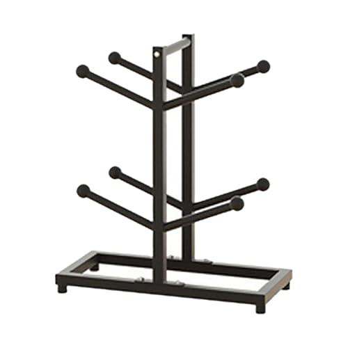 rockible Basketball Aufbewahrungsregal, Sport Organizer, Tragbar, Platzsparend, Fußballständer, Ball Präsentationsregal für Den Innenbereich, Garage, Volleybal, 50x22x58cm von rockible