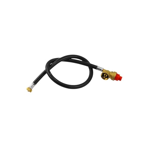 rockible Camping Gasregler Ersatzschlauch Adapter Verbindung Druckregler Metallschlauch Stabil Passend für Tragbare Kocher für Zelten Picknick rockible Camping Gasregler Ersatzschlauch Adapter Verbindung Druckregler Metallschlauch Stabil Passend für Tragbare Kocher für Zelten Picknick von rockible