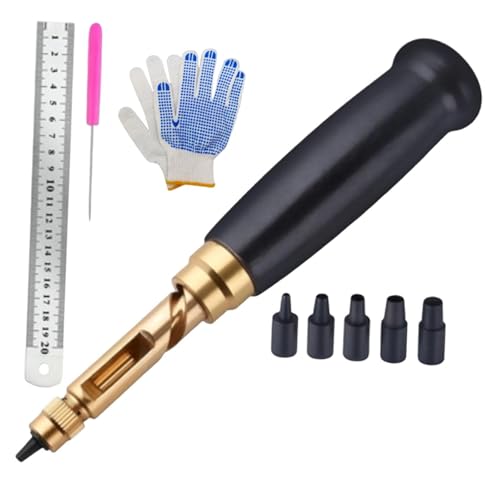 rockible Locher-Werkzeugset für, verstellbar, für Heimwerker- und Bastelprojekte, 6 Spitzengrößen: 1,5–4 mm rockible Locher-Werkzeugset für, verstellbar, für Heimwerker- und Bastelprojekte, 6 Spitzengrößen: 1,5–4 mm von rockible