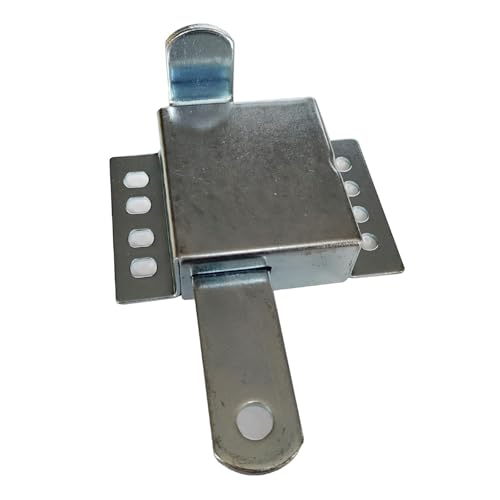 rockible Seitenschloss für Garagentore, Schieberiegel, einfache Installation, robustes, manuelles, leistungsstarkes Sicherheitsschloss mit hoher Festigkeit, Zivilist rockible Seitenschloss für Garagentore, Schieberiegel, einfache Installation, robustes, manuelles, leistungsstarkes Sicherheitsschloss mit hoher Festigkeit, Zivilist von rockible