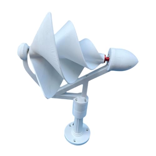 rockible Spiralwindturbine, Generator Dreiphasiges bürstenloses Zubehör Kompakter Windkraftgenerator zu installieren für Büro-Wohnmobile rockible Spiralwindturbine, Generator Dreiphasiges bürstenloses Zubehör Kompakter Windkraftgenerator zu installieren für Büro-Wohnmobile von rockible