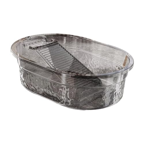 rockible Waschbrettbecken Waschzuber mit integriertem Waschbrett Mehrzweck-Wäschewanne Waschtisch, Grau rockible Waschbrettbecken Waschzuber mit integriertem Waschbrett Mehrzweck-Wäschewanne Waschtisch, Grau von rockible