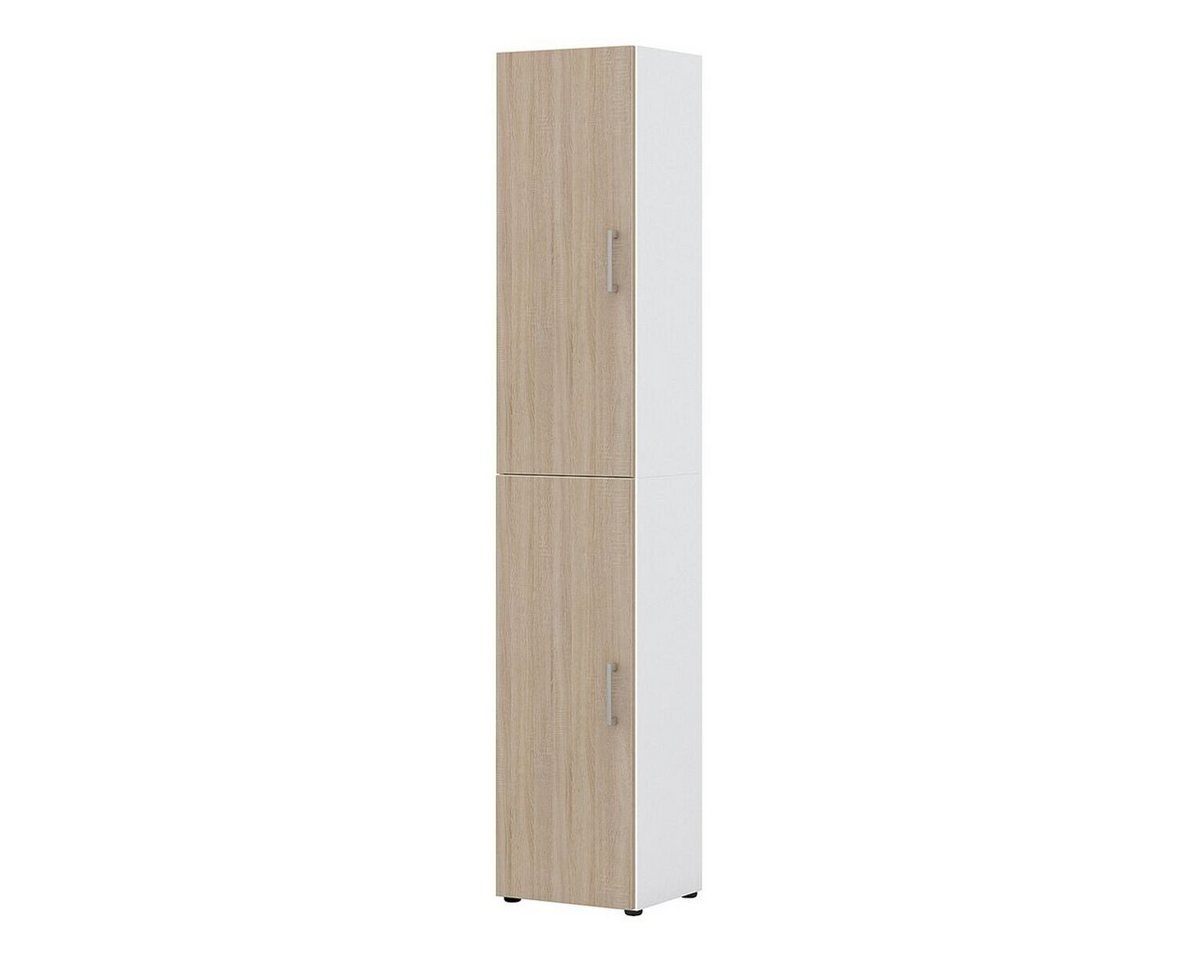 röhr Aktenschrank Direct Office 2 Schrank, 6 OH, 2 Türen, Anschlag wechselbar, 40x212,5 cm von röhr