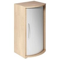 röhr Techno Rollladenschrank ahorn, silber 2 Fachböden 60,0 x 43,0/53,0 x 111,7 cm von röhr