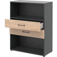 röhr Regalschrank direct.office, 859H381000 hickory 80,0 x 34,4 x 107,2 cm von röhr