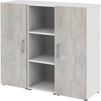 röhr Sideboard direct.office, 859B391000 beton 120,0 x 34,4 x 107,2 cm von röhr