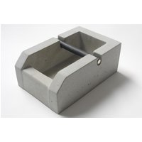 Rohes Wohnen Knockbox Aus Beton | Matt, Espresso, Abklopfbehälter von roheswohnen