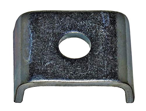 rohrfix-24 10 Stück Halteklammern Profilhalter für C-Profil 27x18 mm, Silber von rohrfix-24