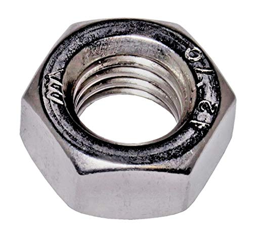 200 Stück M 12 Edelstahl A2 Muttern Sechskantmuttern DIN 934 M12 200 Stück M 12 Edelstahl A2 Muttern Sechskantmuttern DIN 934 M12 von rohrfix-24