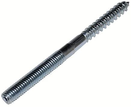 25 Stück Stockschrauben, Stahl verzinkt, mit Torx und Sechskant am Schaft (M 10 x 120 mm) von rohrfix-24