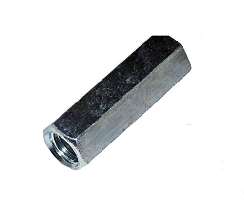 50 Stück Gewindemuffen M12 x 40 mm lang Sechskant von rohrfix-24