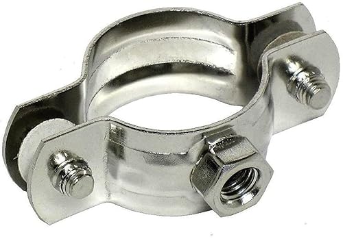 Edelstahl Rohrschelle aus V4A (70-73 mm) von rohrfix-24